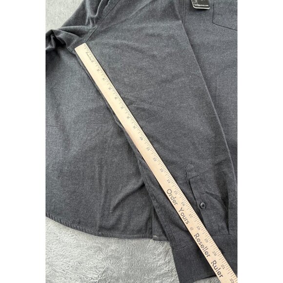 NWT Jachs New York Button-Up Shirt Men 3XL Charcol Gray Tribeca, NY J23C-219-DG1 - Picture 8 of 10